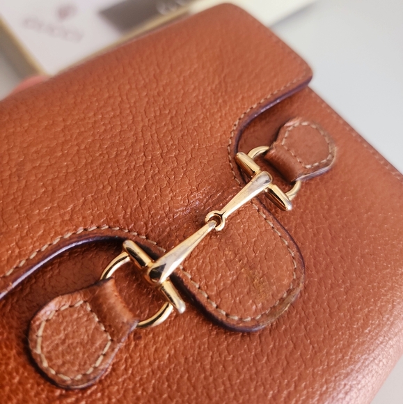 GUCCI Vintage Horsebit Compact Wallet - Picture 5 of 8